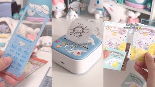 Tiktok Kawaii Sanrio compilation ( Sleepyydragon ) unboxing stationery, blindpacks and blindboxes