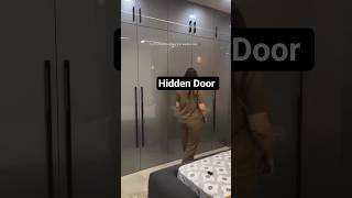 Hidden Door For Washroom, Amazing Woodwork