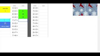 Free Fun Christmas Math: Mystery Meme Reveal - Multiplication Facts