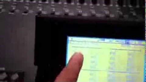 Yamaha DM-2000  bounce to Pro Tools