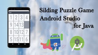 Let's make a simple sliding puzzle number game with Android Studio Java. screenshot 5