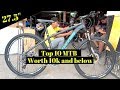 10 Budget Mountain Bikes Worth 10,000Php and Below (27.5")