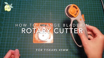 How to change the blade on a Fiskars Rotary Cutter