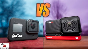 GoPro Hero 8 Black VS Insta 360 One R!  Which Is the BEST Action Camera?!