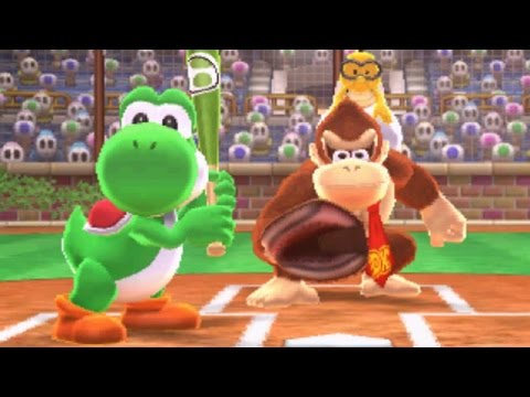 Video: Besbol Mario Superstar