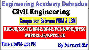 LEC-8 RCC (DOUBLY REINFORCED SECTION-WSM) CIVIL ENGINEERING, RRB-JE/SSC-JE