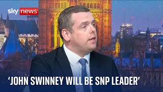 Swinney to be crowned SNP leader with 'no contest', says Scottish Conservatives leader