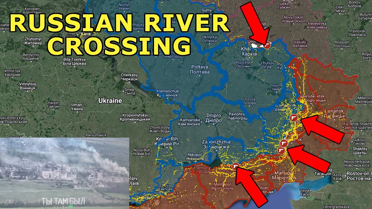 Russian River Crossing Near Chasiv Yar & Vovchansk | Kalinina Stormed