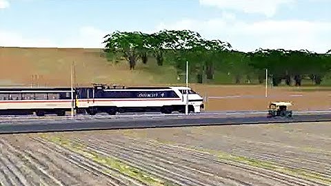 Train Sim - India using Inter City Class 91 - Simulasi Kereta Api