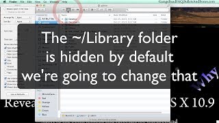 Reveal the ~/Library Folder - Minute GarageBand