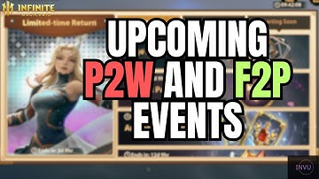 Upcoming and Ongoing Events (P2W vs F2P) | IMR - Infinite Magicraid