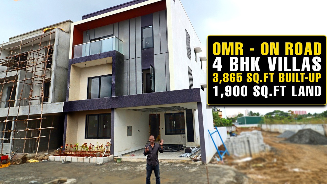 #1642 Why OMR's Newest On-Road Villas Are Selling Fast (6.3 Acres Exclusive)