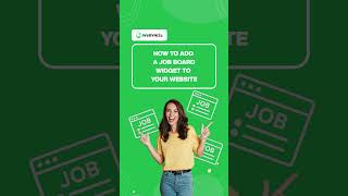 How to add a Job Board widget to your website?