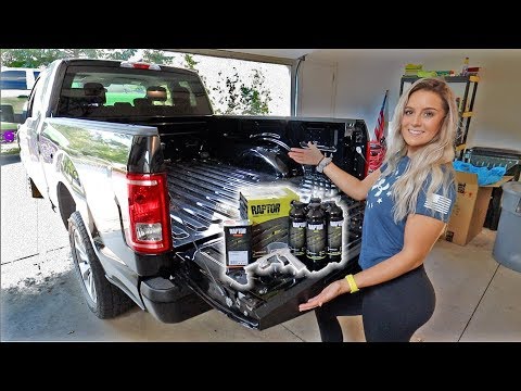 THE DIY $100 SPRAY-IN BEDLINER AT HOME!!! *DONT PAY LINE-X PRICES*