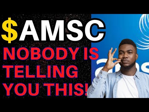 👀 AMSC Stock (American Superconductor) AMSC STOCK PREDICTIONS AMSC STOCK Analysis amsc stock news