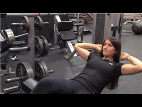 Weight Training : How to Do Sit-Ups on the