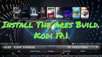 The Ares Build May 2017Kodi 17.1