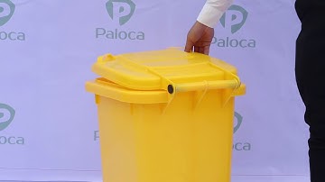 Thùng rác nhựa HDPE và thùng rác y tế màu vàng của Hành Tinh Xanh cung cấp