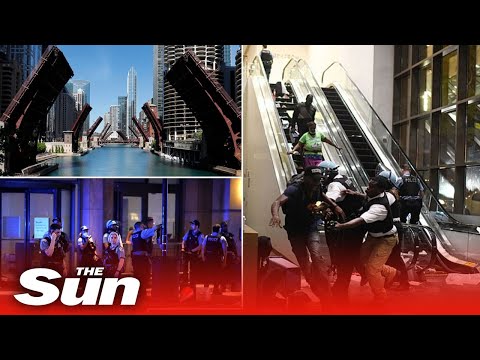 Chicago police raise bridges to quash looting & riots