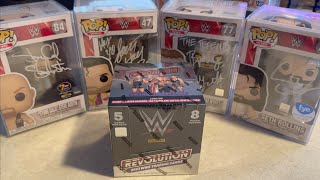 Cracking a 2023 Panini WWE Revolution Hobby Card Box