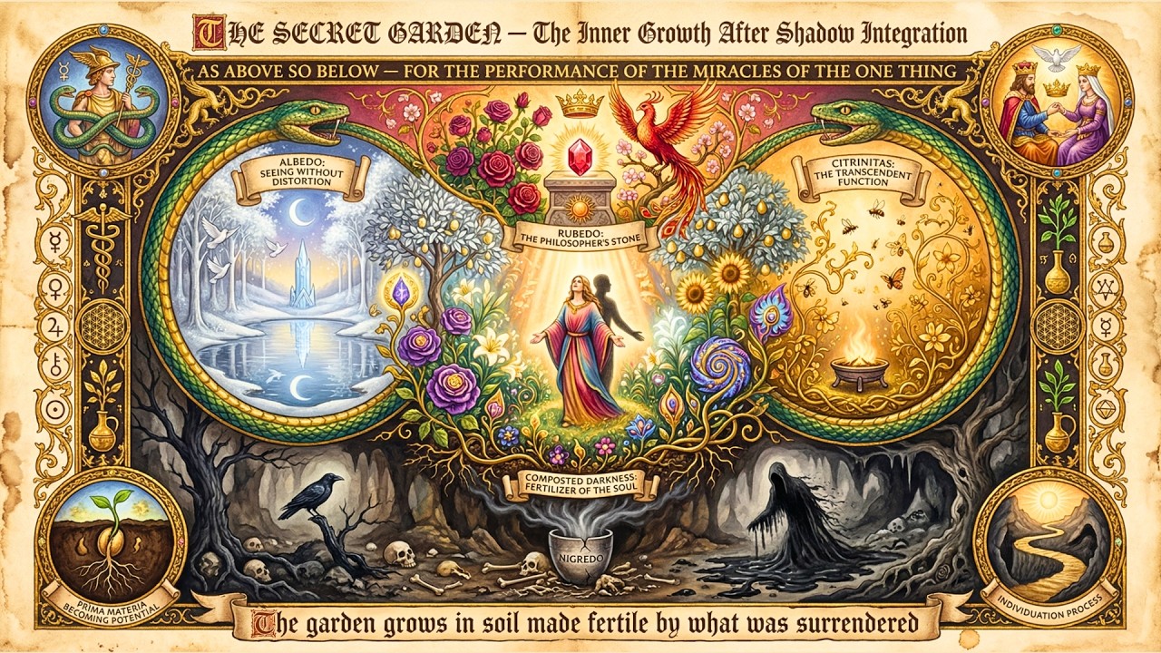Тайный сад — Внутренний рост, происходящий после интеграции теневой стороны личности (Алхимия и Юнг)