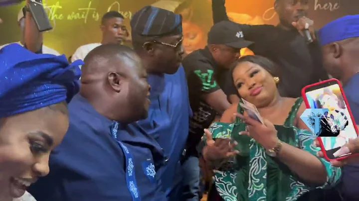 MOMENTS MUKA RAY, OGOGO, YEWANDE ADEKOYA, BIMBO OSHIN, LOLA IDIJE SHOWER SEYI EDUN WITH PLENTY MONEY