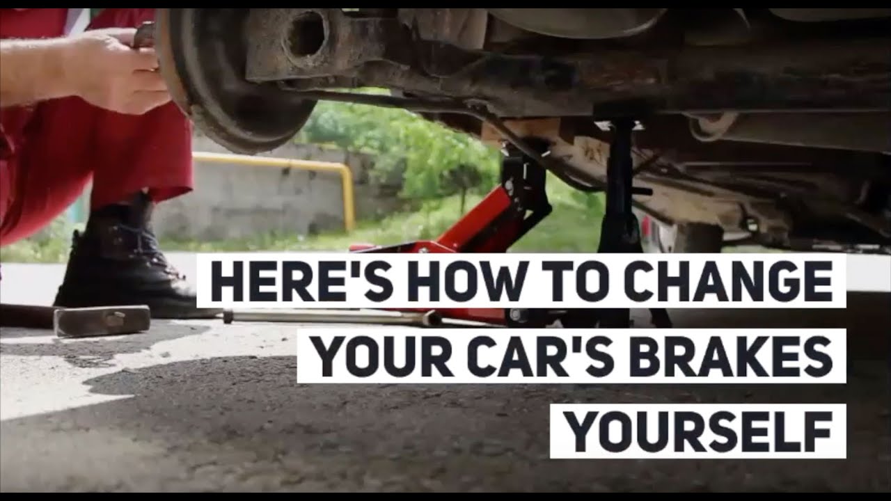 (DIY) How to Change Brakes and Rotors Myself YouTube