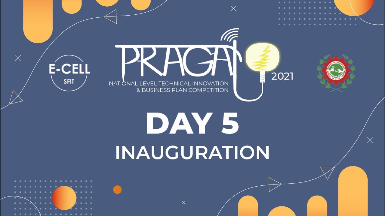 PRAGATI 2021 Inauguration Livestream | E-CELL SFIT