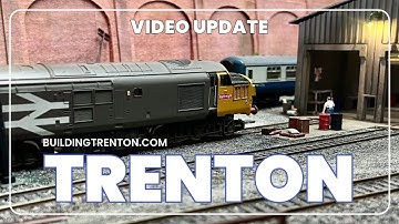 Trenton Model Railway - Installing 3D Printed Fencing | OO Scale Railroad Layout Diorama