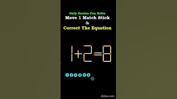 #viralshorts #shorts #trending #matchstick PUZZLE 75 Remove 1 Match Stick & Correct The Equation