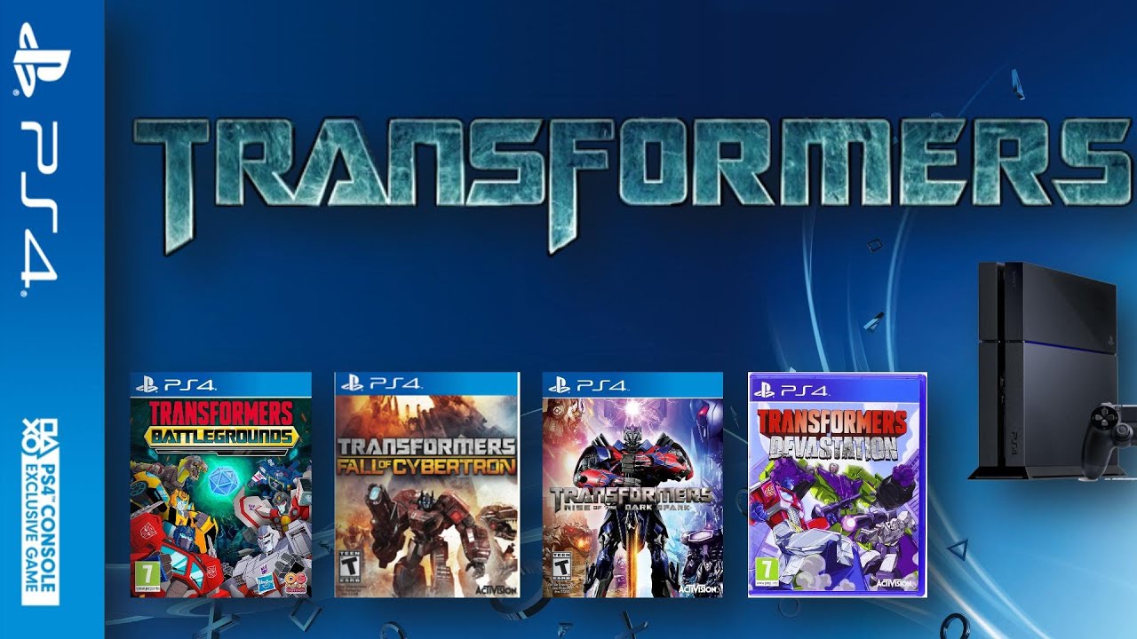 Todos Los Juegos De Transformers Para PS4