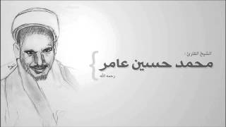 محمد حسين عامر - طرقت باب الرجا والناس قد رقدوا