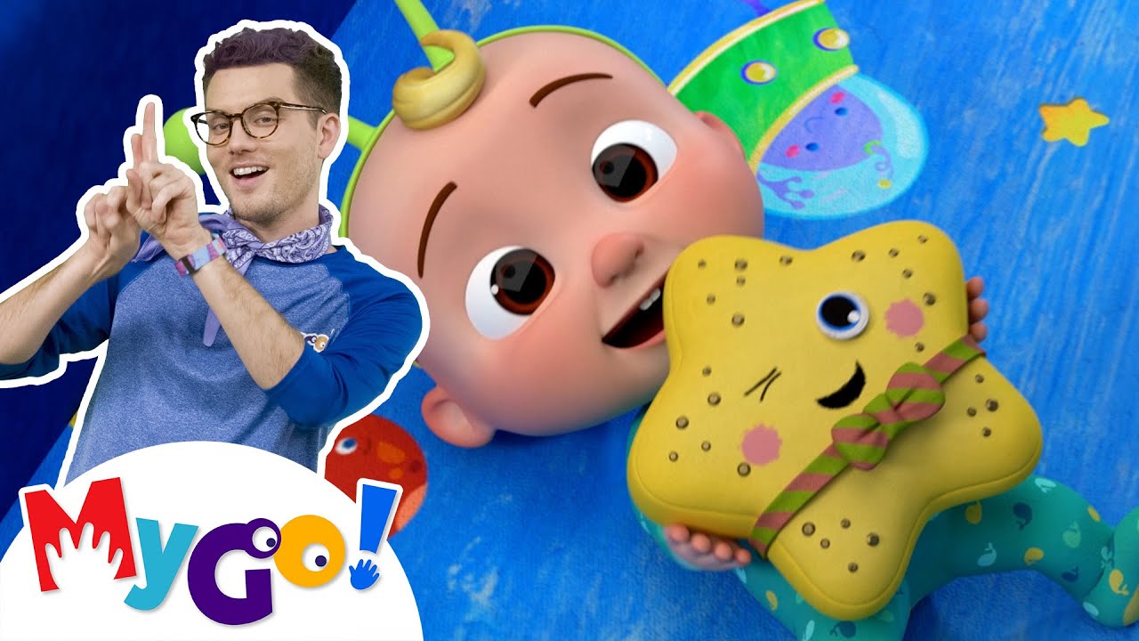 Twinkle Twinkle Little Star | CoComelon Nursery Rhymes & Kids Songs | MyGo! Sign Language For Ki