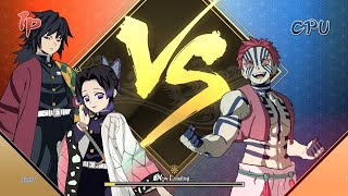 Shinobu Kocho VS Akaza - Demon Slayer Kimetsu no Yaiba The Hinokami Chronicles PS4 PlayStation 4