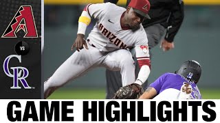 D-backs vs. Rockies Game Highlights (9/9/22) | MLB Highlights