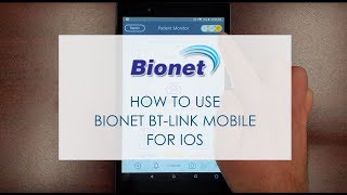 How to use Bionet BT-Link Mobile for iOS (Veterinary Monitor Mobile APP) screenshot 1