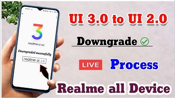 Realme X7 max downgrade | Android 12 to android 11 download process ⚡⚡