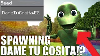 HOW TO SPAWN DAME TU COSITA IN MINECRAFT! [ACTUALLY SPAWNED!]