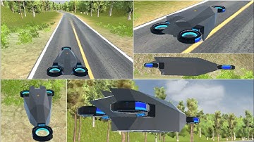 Small Hovercraft in Evertech Sandbox