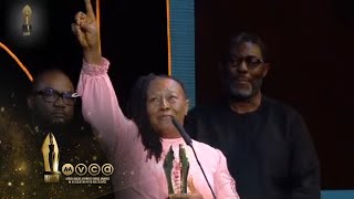 Patience Ozokwo wins the 2023 Industry Merit Award - AMVCA 9 | Africa Magic