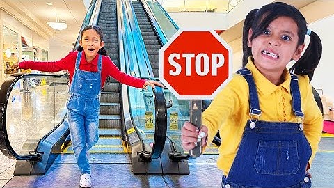 Andrea & Ellie’s Big Mall Adventure: Learn Mall Safety Rules & Lessons for Kids
