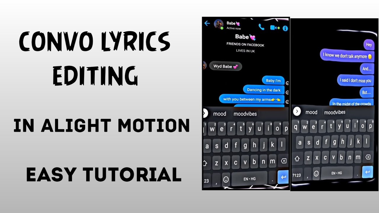 how to do convo lyrics editing using alight motion, zoom & rotate lyrics  convo