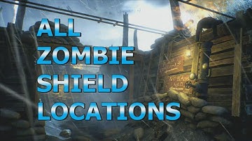 COD Zombies: Origins - All Zombie Shield Part Locations