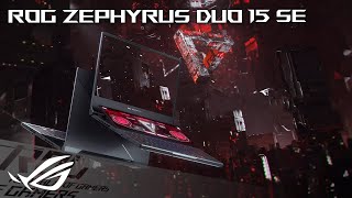 2021 ROG Zephyrus Duo 15 SE - Two Screens. Zero Limits. | ROG
