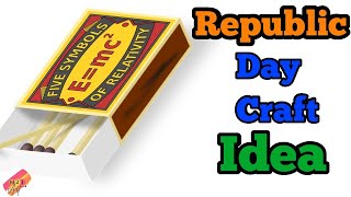 Republic day craft idea | Best out of waste | Republic day decoration  Independence day craft idea