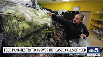 Chicago food pantries face increased demand amid potential cuts