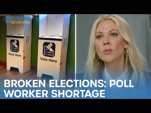 How poll worker shortages impact elections | the daily show