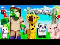 OPENING the *CUTEST* PETTING ZOO in MINECRAFT!