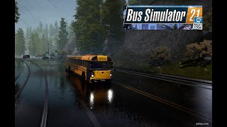 Bus Simulator 21 [P40] - Blue Bird American RE/FE (DLC - Schoolbus)