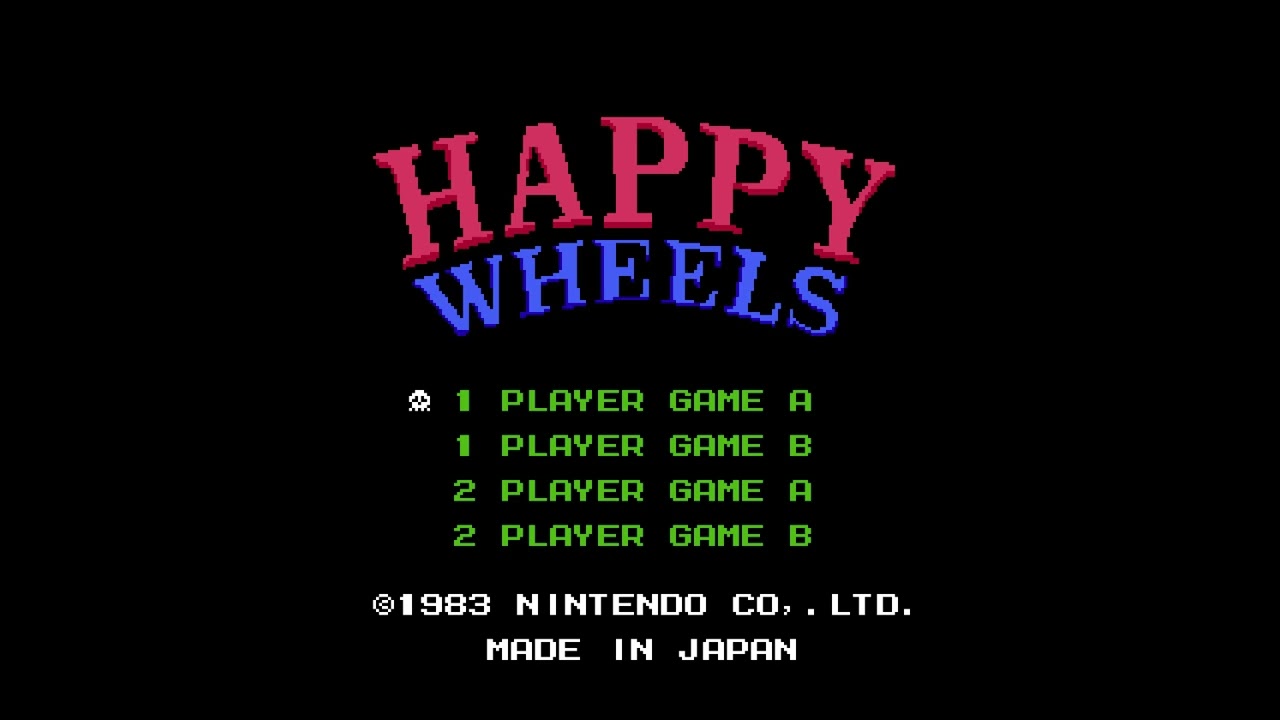 Happy Wheels theme   8 Bit Remix